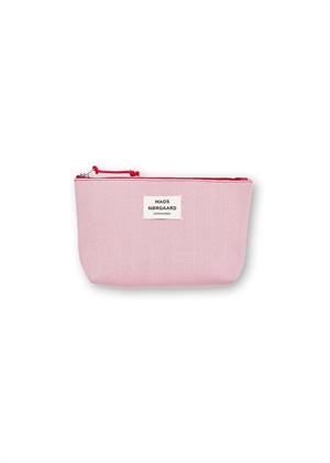 Knit stripe hof Make-up bag Fairy Tale/Goji Berry Mads Nørgaard 